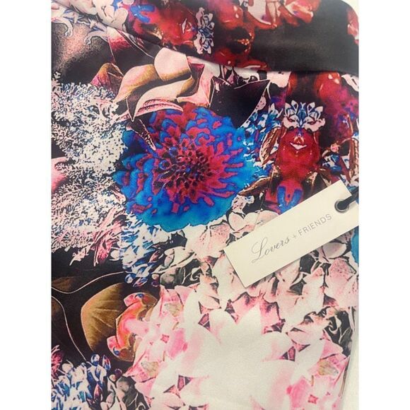 Lovers and Friends Asymmetrical Mini Skirt Neiman Marcus NWT Med fits Small $150 - Picture 6 of 6